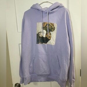 Ariana Grande Lavender Thank u, Next Hoodie